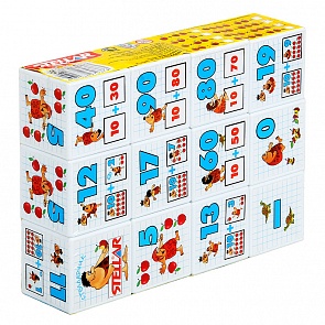 Кубики - Математика с рисунками (Stellar, 00705 CTEЛЛAPsim)